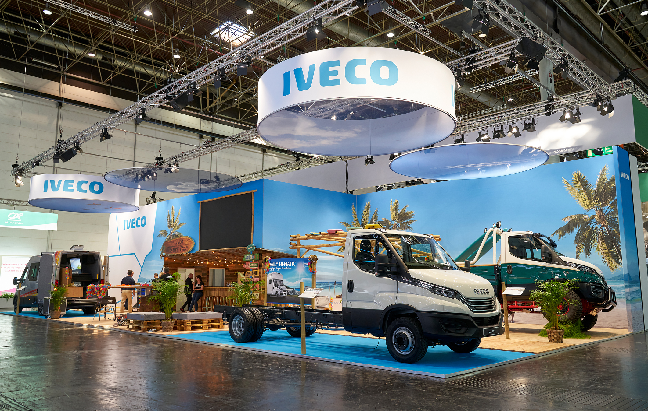 Corporate Branding IVECO Messestand